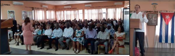 Cuban ambassador in Gambia highlights historical relations between his country and Africa in Scientific Event