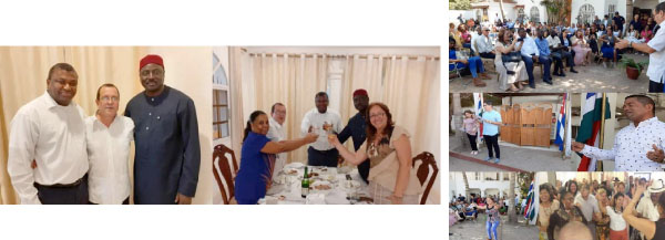 Cubans and Gambians celebrated 61 Anniversary of the Revolution of the Caribbean nation