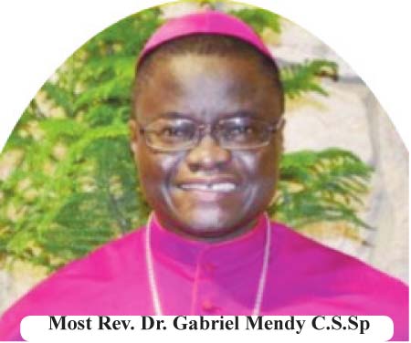 Bishop Mendy preaches peace, unity