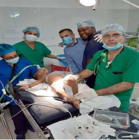 Gambia-Cuba: The taste of having saved a life