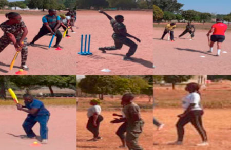 Gambia Cricket Association holds Cricket Course at Farafenni Barrack