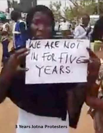 Gambians boycott 3 Years Jotna Brussels protest
