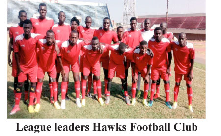 Hawks pounds Gamtel to rejuvenate lead in 1st Division