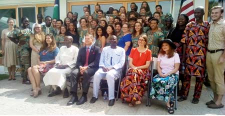 Largest batch of Peace Corps swore-in