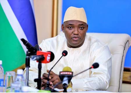 President Barrow expresses appreciation to Gambians
