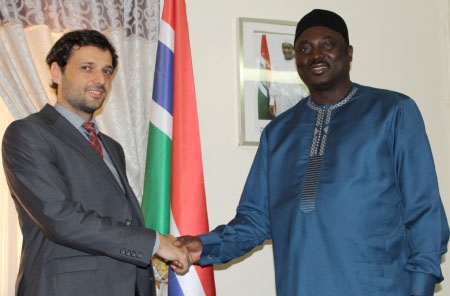 Foreign Affairs minister bids farewell to out-going German deputy head of mission
