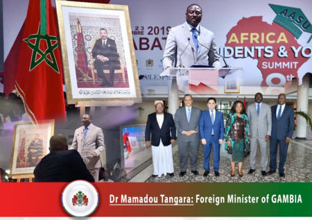 Foreign Minister Tangara pays tribute to Morocco