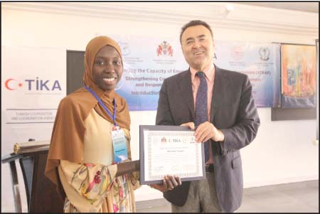 TIKA Trained Twenty-Eight Doctors and Nurses on Disaster and Pre-Hospital Emergency Medicine in The Gambia