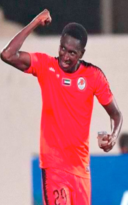 Steve Trawally scores second brace in Arabian Gulf League