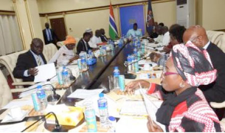 Barrow presides over 1st 2020 Cabinet Meeting