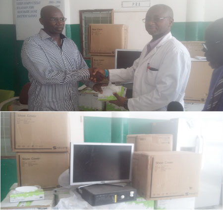 Action Gambia donates to EFSTH, Schools