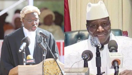 Justice minister warns Jammeh will be arrested, charged if…