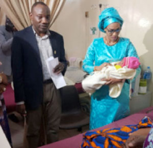 1st lady’s foundation gives out to 1st 2020 babies