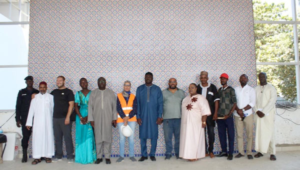 Minister inspects new Foreign Ministry building