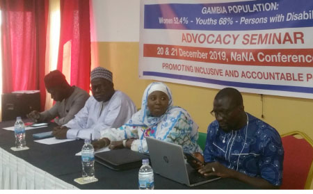 PS echoes Gov’t commitment to tackle challenges of disabled persons in development process