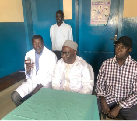 S.K. Jaiteh appeals to business community to assist health sector