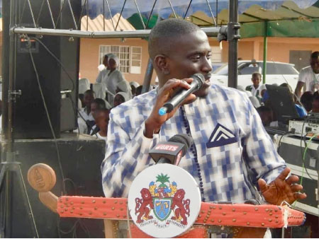 Sabally Inspires Youths as he Presides over a Double Book Launch