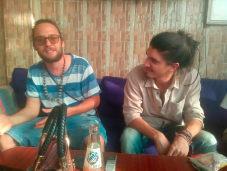 Swiss musicians in Gambia to promote their music