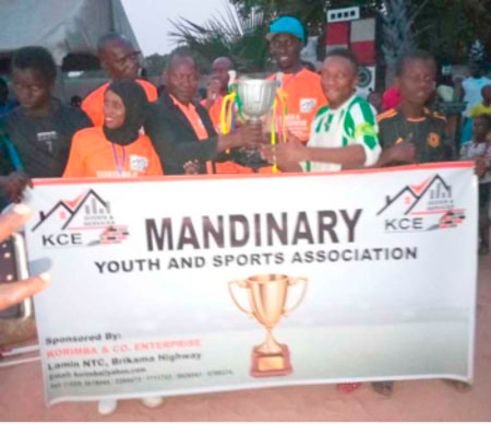 Victoria Keflavic lifts Mandinary nawetan trophy