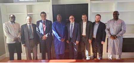 Ambassador Fadera meets leaders of US Council of Muslim Organisation