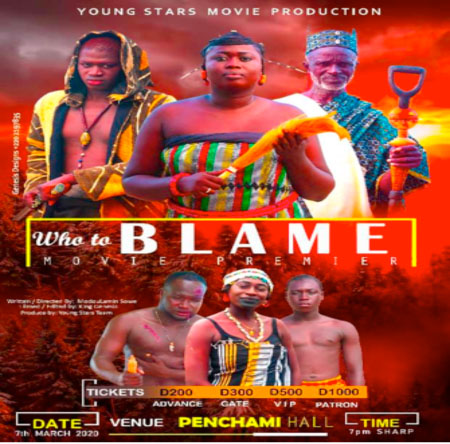 ‘Who to blame’ movie slated for premiere