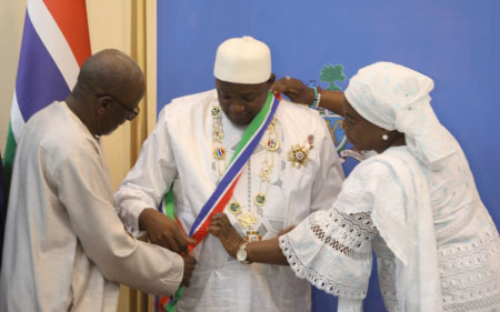 Chancery confers “Grand Master” insignia on Barrow