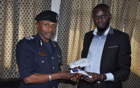 Comfort Quality Service presents QR stickers to GPF