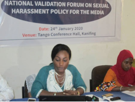 ‘Harassment against female journalists a cause of concern’