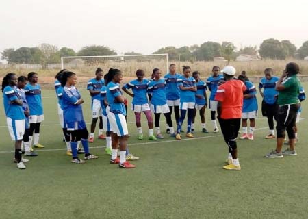 Gambia women team winds up training prior to WAFU-Zone A tourney