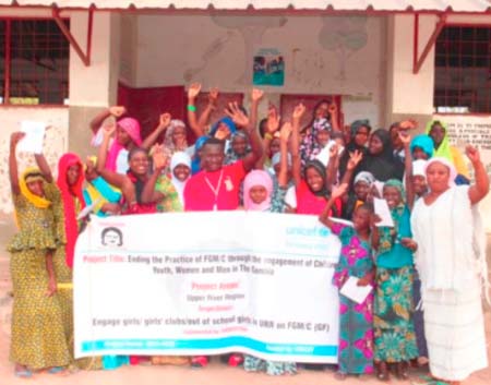 GAMCOTRAP sensitizes URR out of school girls on harmful traditional practices, Child Rights
