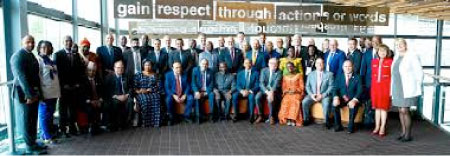 Rohey M. Lowe signs global city treaty that intends to leave no one behind  