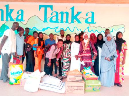 Rotaract Club of Brusubi donates to Tanka Tanka