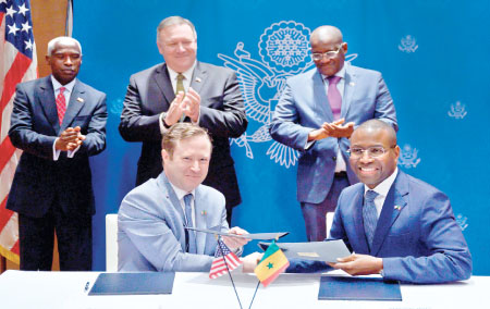 Senegal-U.S. sign new 300mw power plant agreement