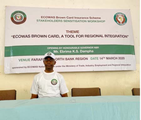 ECOWAS sensitises stakeholders on Brown Card Insurance