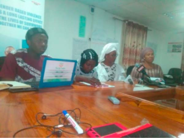 GBV officials briefs journalists on International Women Day