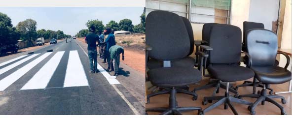 Grassroots Association donates furniture to Kafuta Health Centre