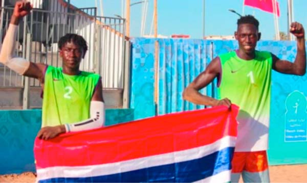 Jawo and Jarra set for Beach Volleyball evolution