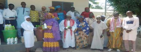 Covid-19 pandemic: Kangkilling Kafoo supports Essau District Hospital