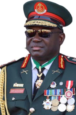 Lt. Gen. Kinteh sacked