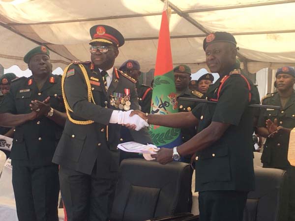 CDS Kinteh hands over command to Maj. Gen. Yankuba Drammeh