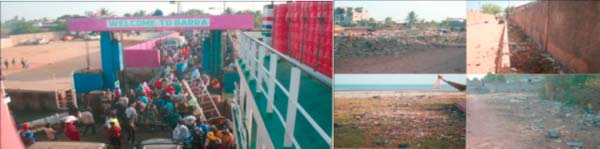 Poor waste management renders Barra unclean