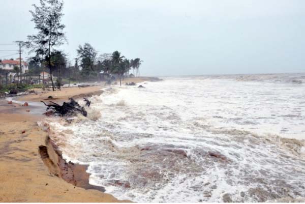 Sea erosion threatens Kunta Kinteh Island
