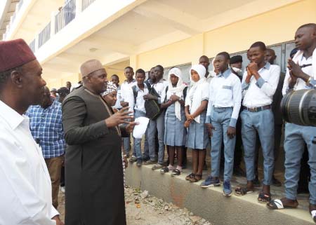 “Who thought a poor boy from Koba Kunda School would be President?” – President Barrow’s inspirational talk with students from his alma mater