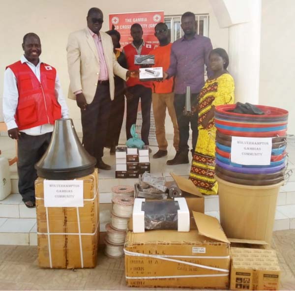 Wolverhampton Gambian Community supports Gambia Red Cross