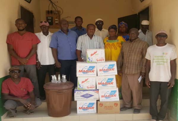 KAC donates sanitary materials to CRR-North Health facilities