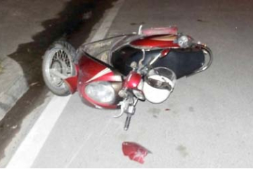 Woman dies in motorbike accident