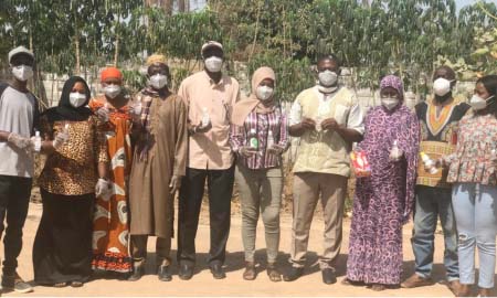 NACOFAG president donates protective gears to staff