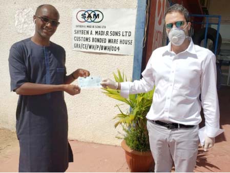 Shyben A. Madi & Sons Ltd. donates to fight against covid-19