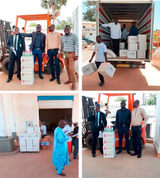 Stop Step Pharmacy donates D6M worth of medicaments to MOH