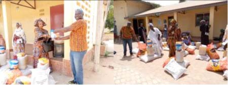 UK-based Gambian entrepreneur donates to widows